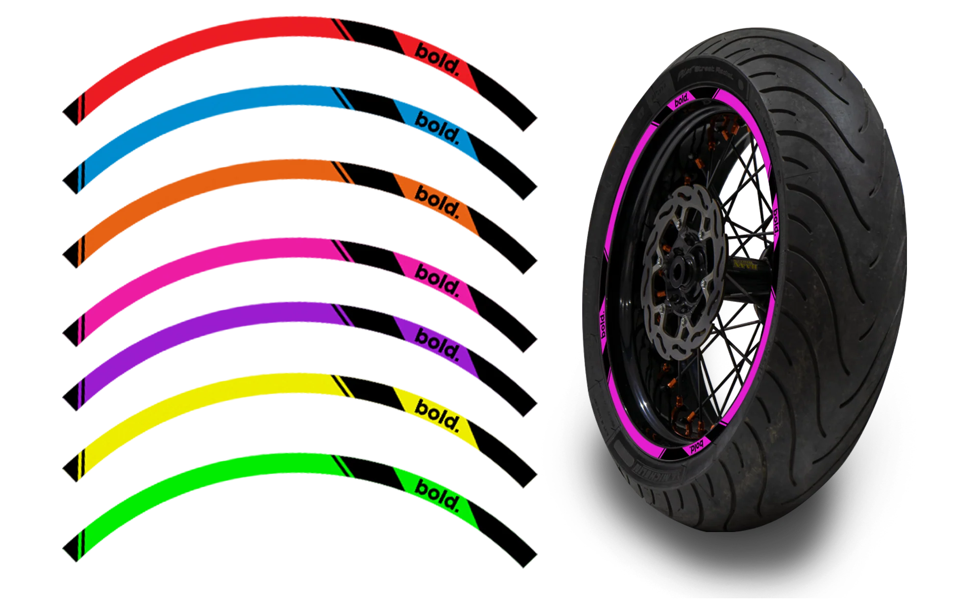 Wheel Stripes - "SPEED" - Image 4
