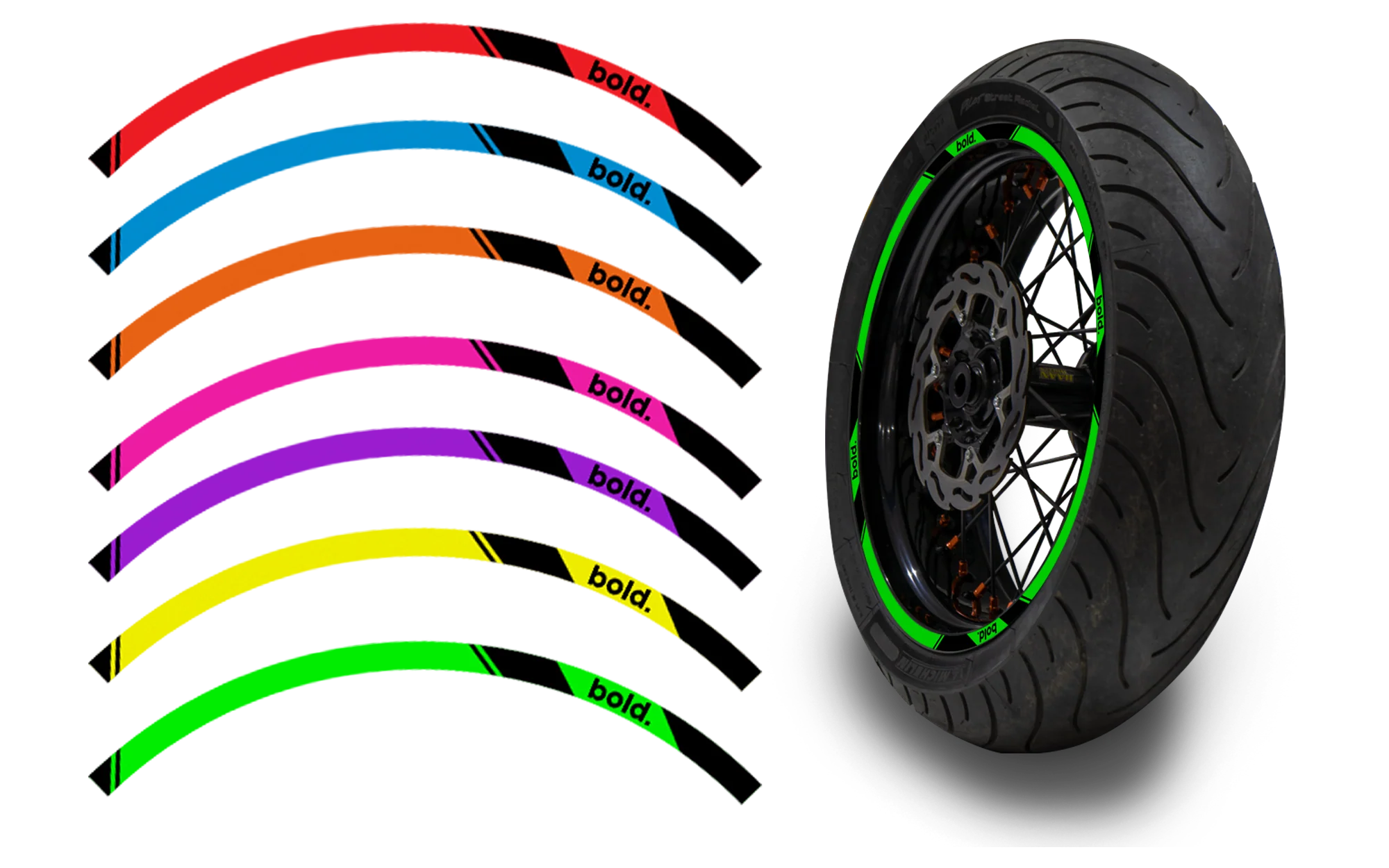 Wheel Stripes - "SPEED" - Image 7